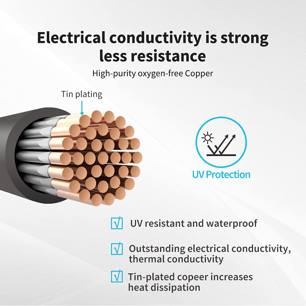 RENOGY 12IN 4AWG Solar Power Battery Interconnect Cable - Image 3