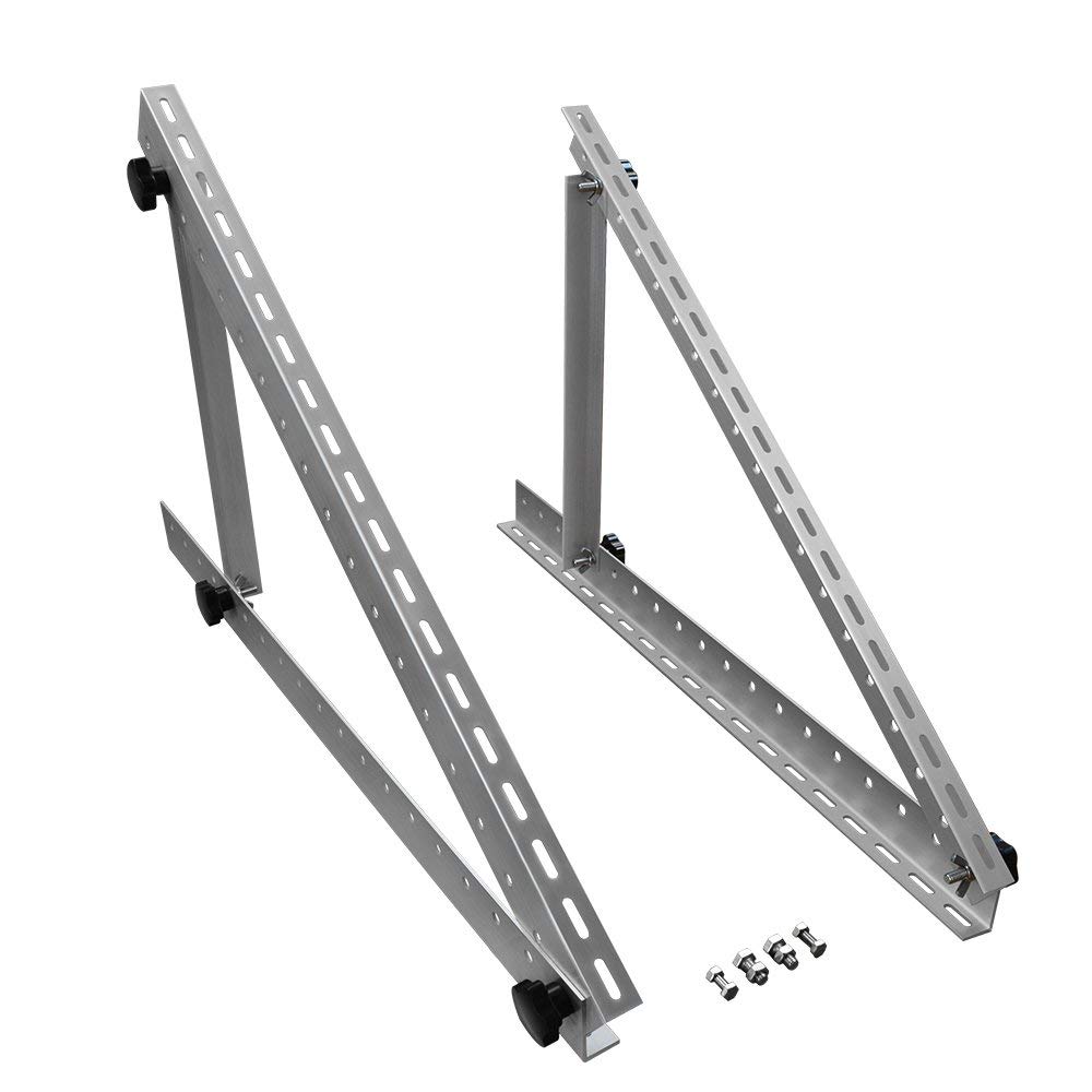 Renogy 28in Adjustable Solar Panel Mount Brackets, with Foldable Tilt Legs on Any Flat Surface for RV, Roof, Boat, Any Off-Grid Systems - Image 4